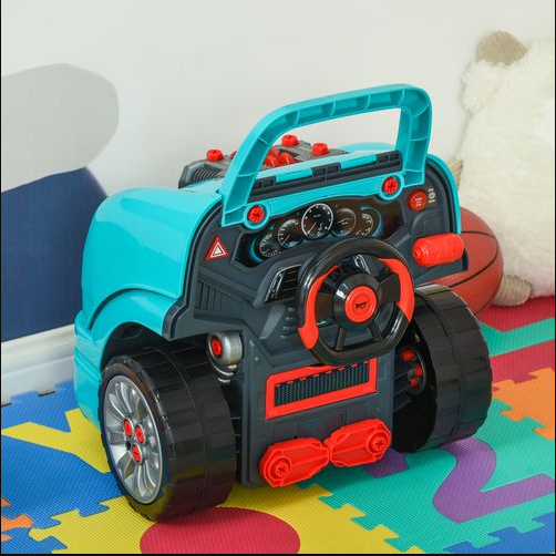 Ultimate Kids Truck Engine DIY Toy Set - Lights, Sounds & Role Play Fun!