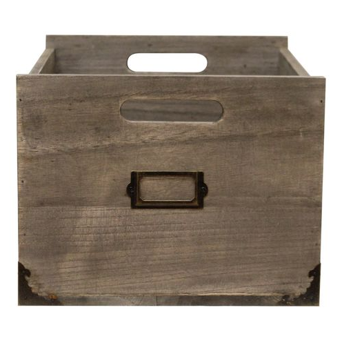 Stylish Wooden Office Storage Box - Organize with Elegance and Ease!