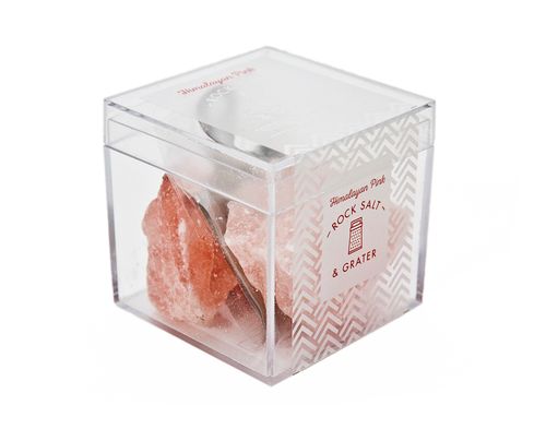 Himalayan Rock Salt Gift Set with Mini Grater - Pure, Healthy, Unique!