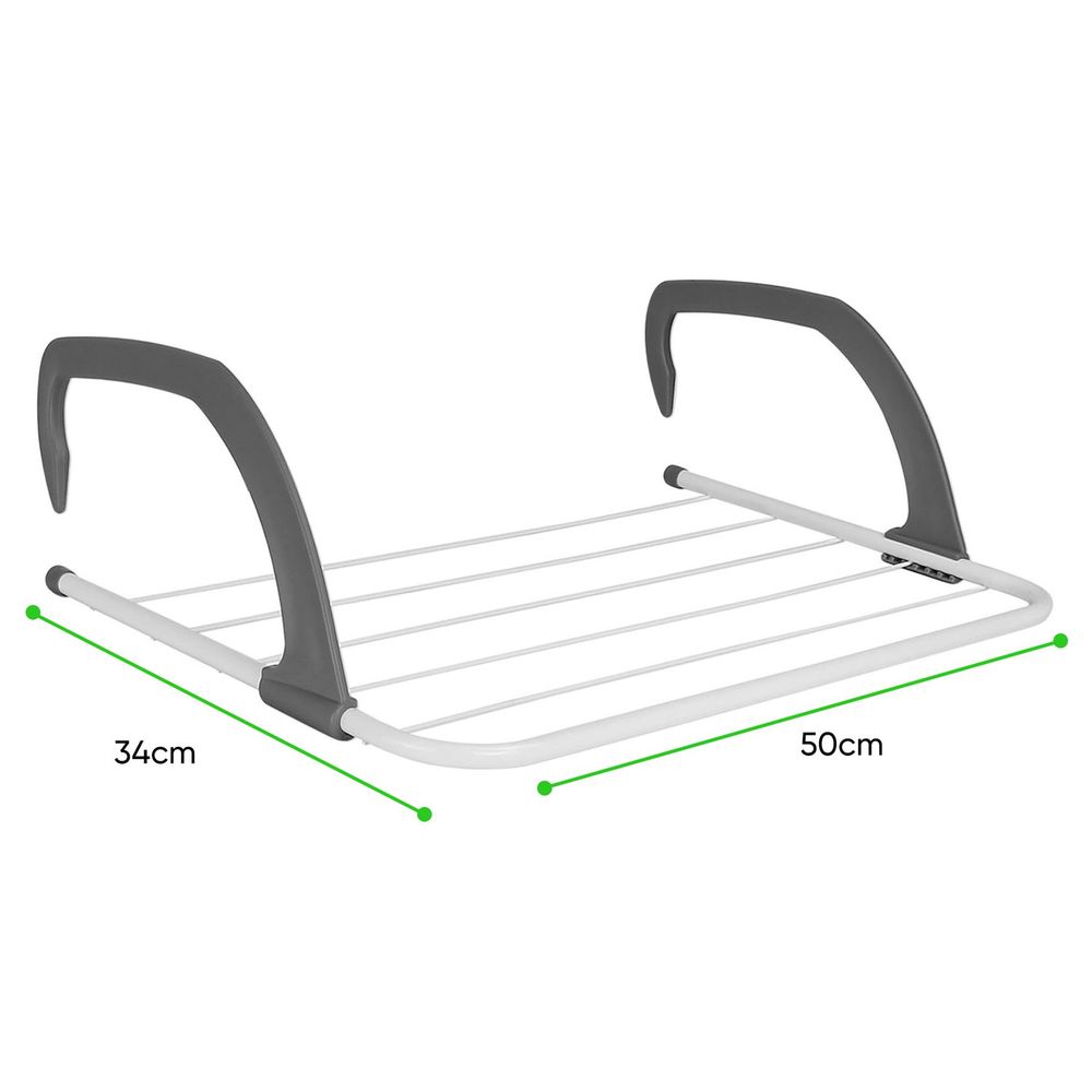 Space-Saving Over Radiator Clothes Airer - 2-Pack for Efficient Drying!