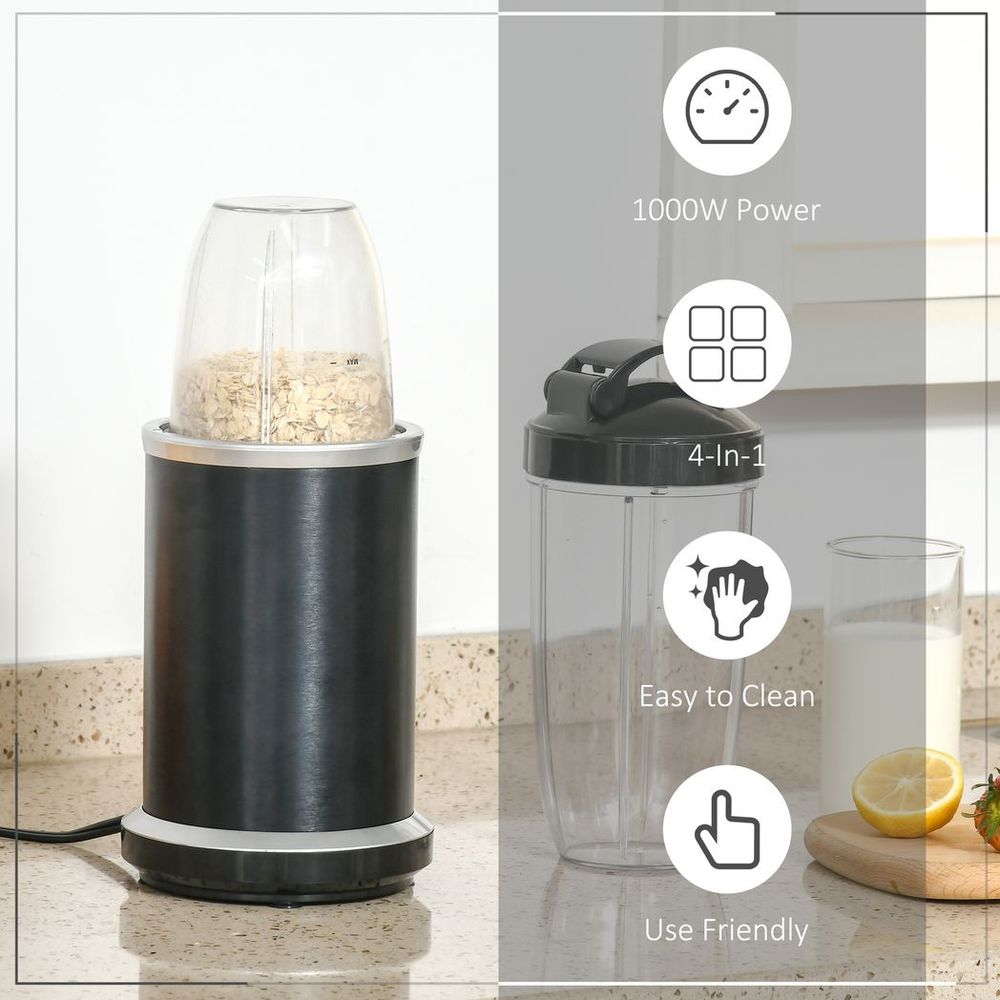 Ultimate 1000W Countertop Blender: Versatile Smoothie & Milkshake Maker