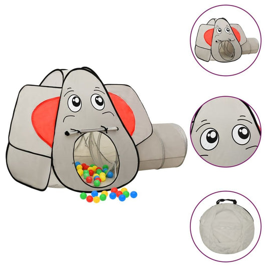 Adorable Elephant Play Tent & Tunnel Set for Creative Kids' Adventures