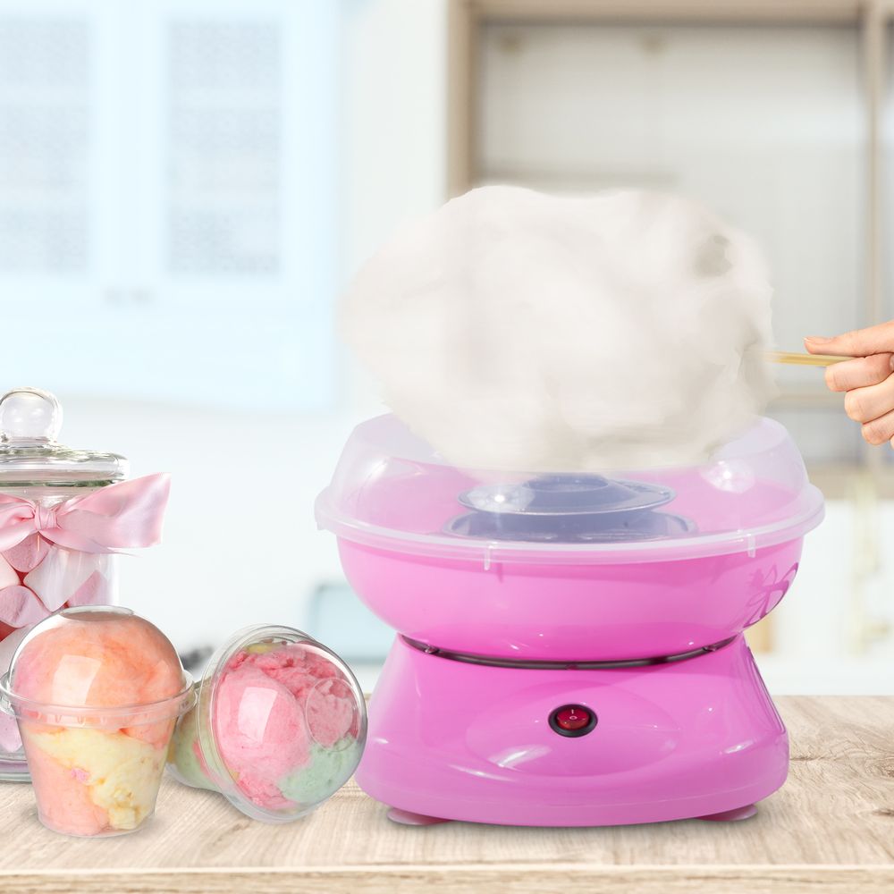 Whimsical Pink Candy Floss Machine - Create Sweet Memories in Minutes!