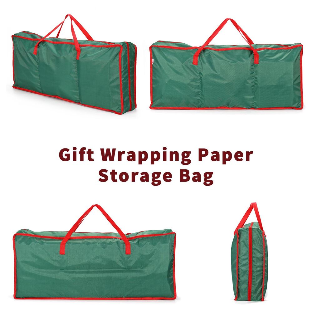 Ultimate Christmas Gift Wrap Storage Bag - Waterproof & Dustproof Organizer