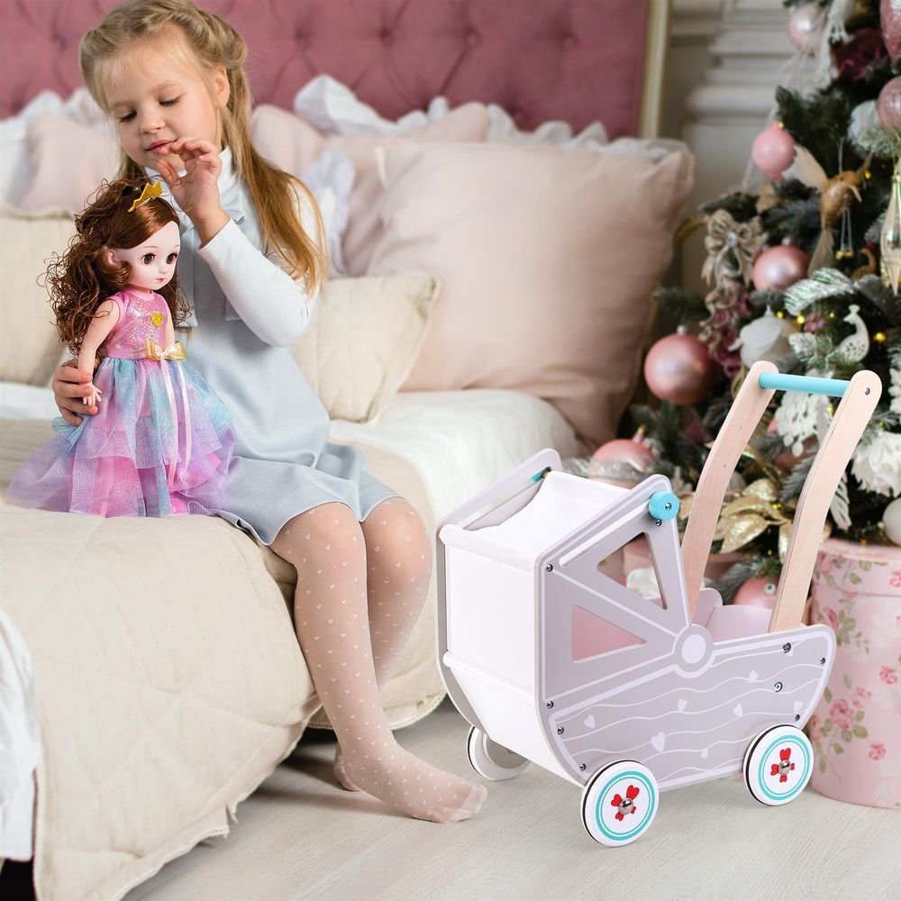 Stylish SOKA Doll Pram - Inspire Imaginative Play and Nurturing Fun!