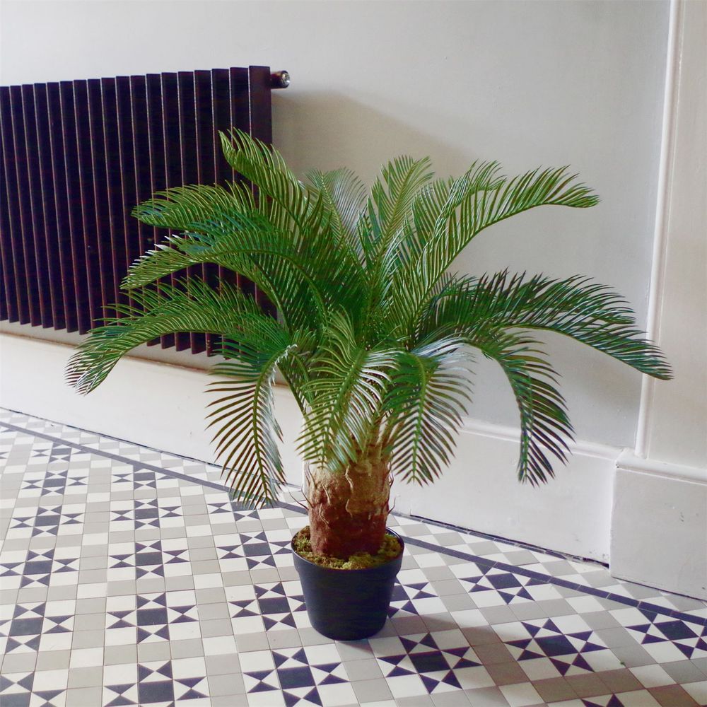 Stunning 80cm Artificial Cycas Palm - Modern Tropical Decor Accent