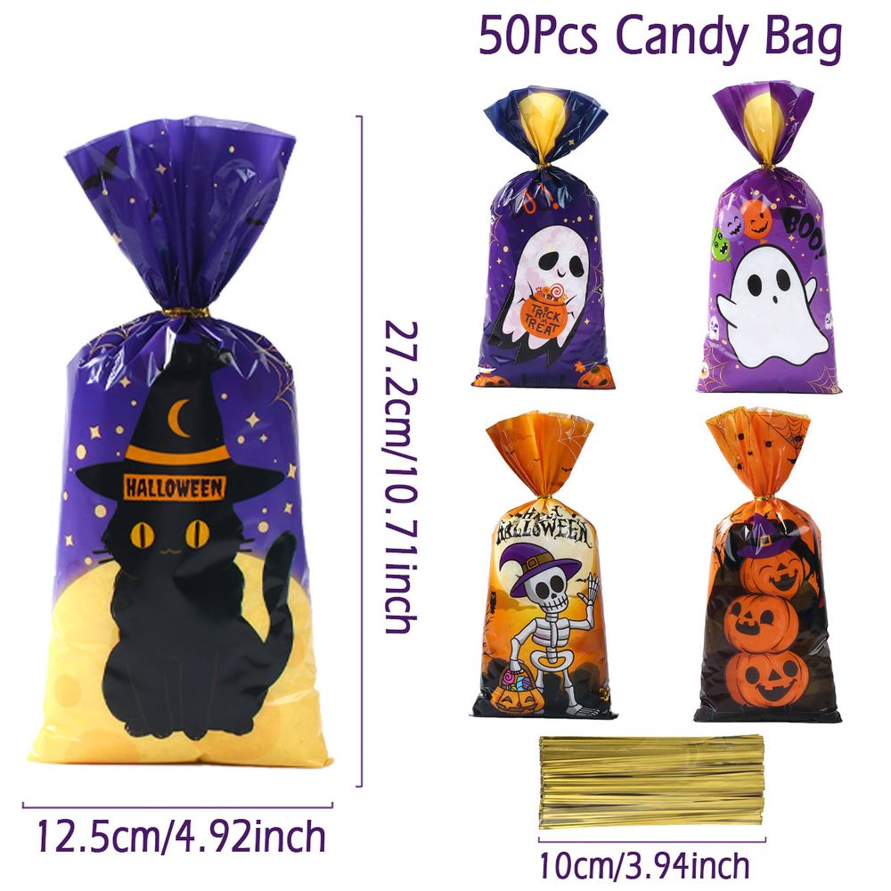 Spooktacular Halloween Candy Bags - Perfect for 2023 Parties & Treats!