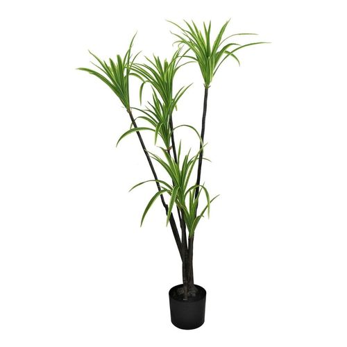 Realistic 120cm Artificial Dracaena Marginata Tree for Any Space