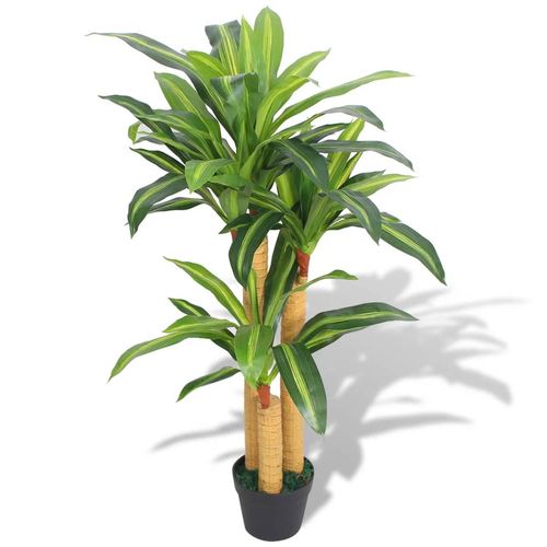 Life-Like 90 cm Sansevieria Dracaena Plant in Elegant Pot - Indoor D?cor