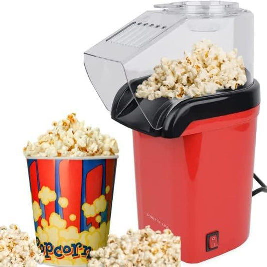 Domestic King 1200W Healthy Home Popcorn Maker - Quick & Easy Snacks!