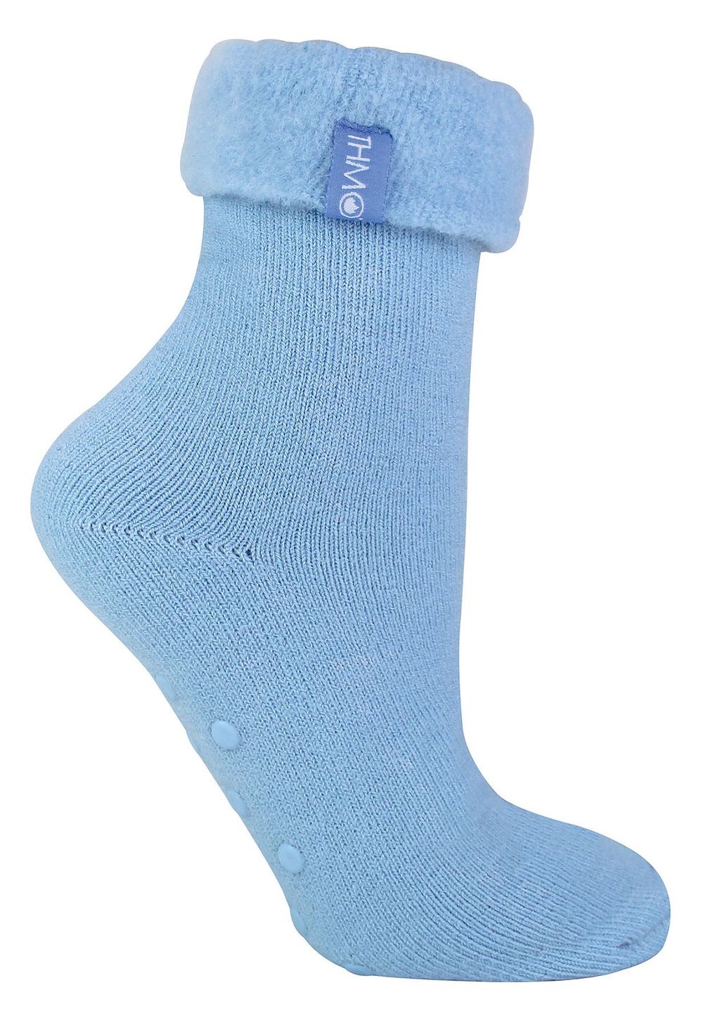 THMO Thermal Turnover Bed Socks: Cozy, Non-Slip Slippers for Chilly Nights