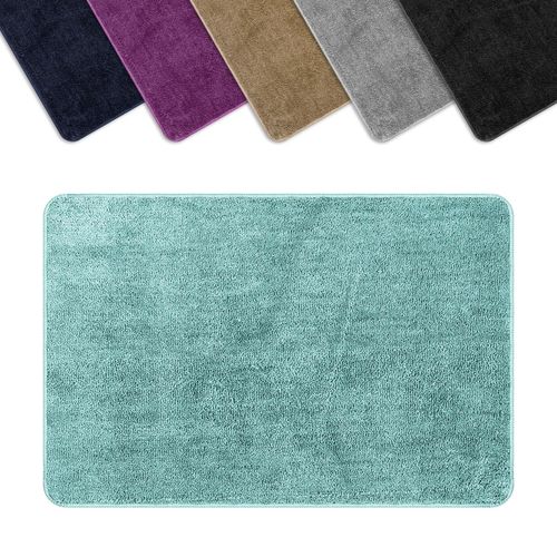 VINSANI Ultra Soft Luxury Bath Mat - 60x90cm in Elegant Light Blue