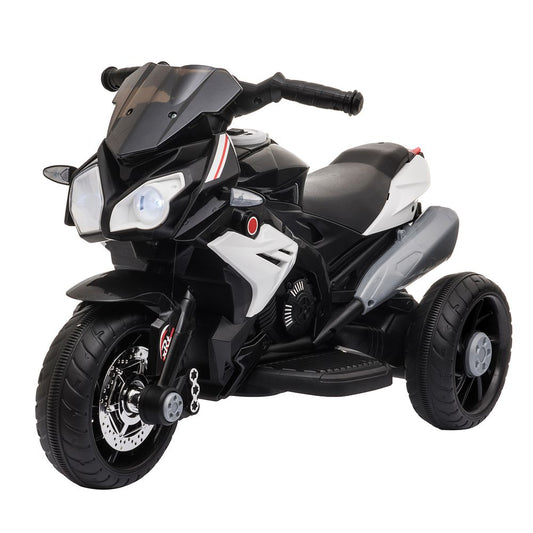 AdventureZoom Kids Electric Motorcycle Ride-On with Music, Lights & Safety