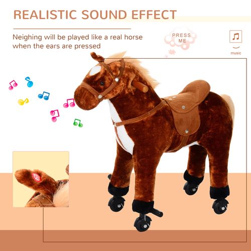 Galloping Joy: Interactive Plush Walk-On Pony for Fun-Filled Adventures!