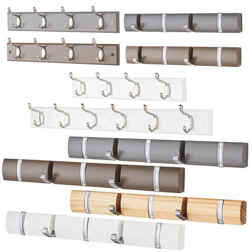 Versatile Wall & Door Hooks: Stylish Sizes and Colors for Every Space!