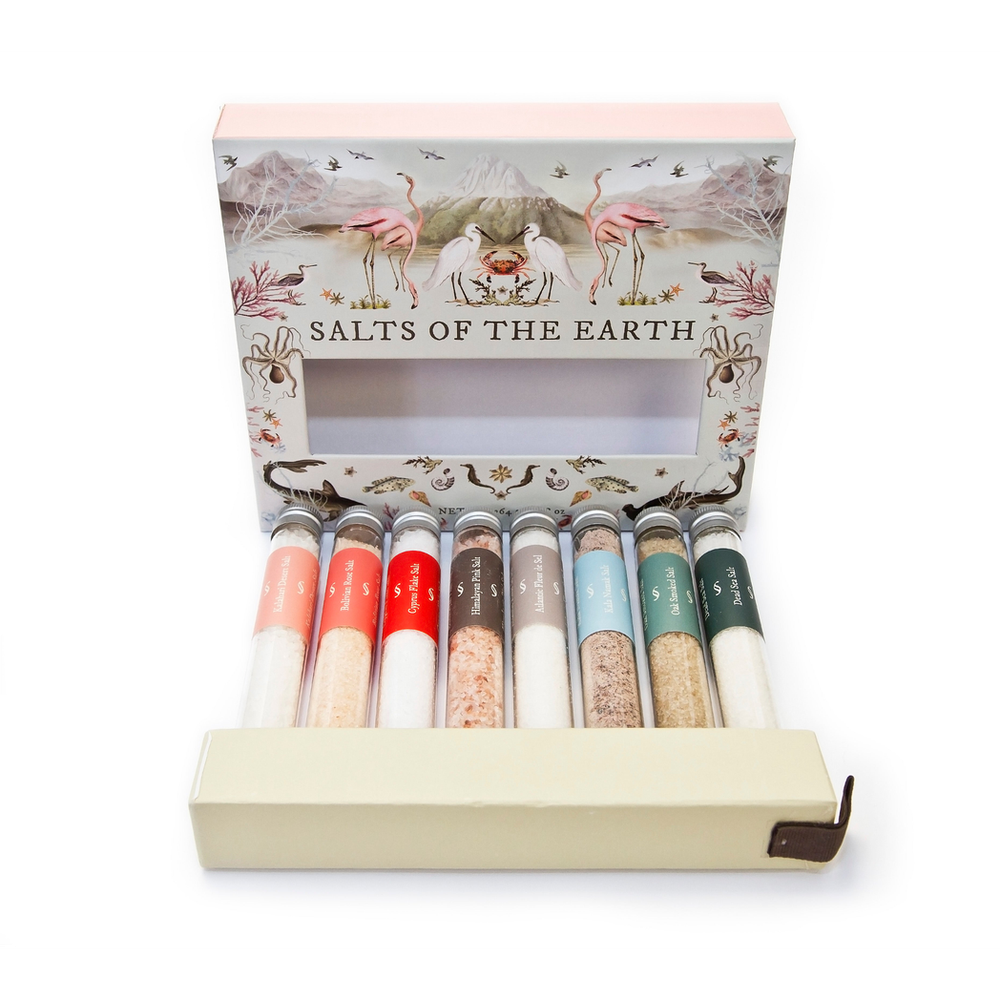 Salt of the Earth: Luxury Gourmet Finishing Salts Gift Set for Culinary Lovers