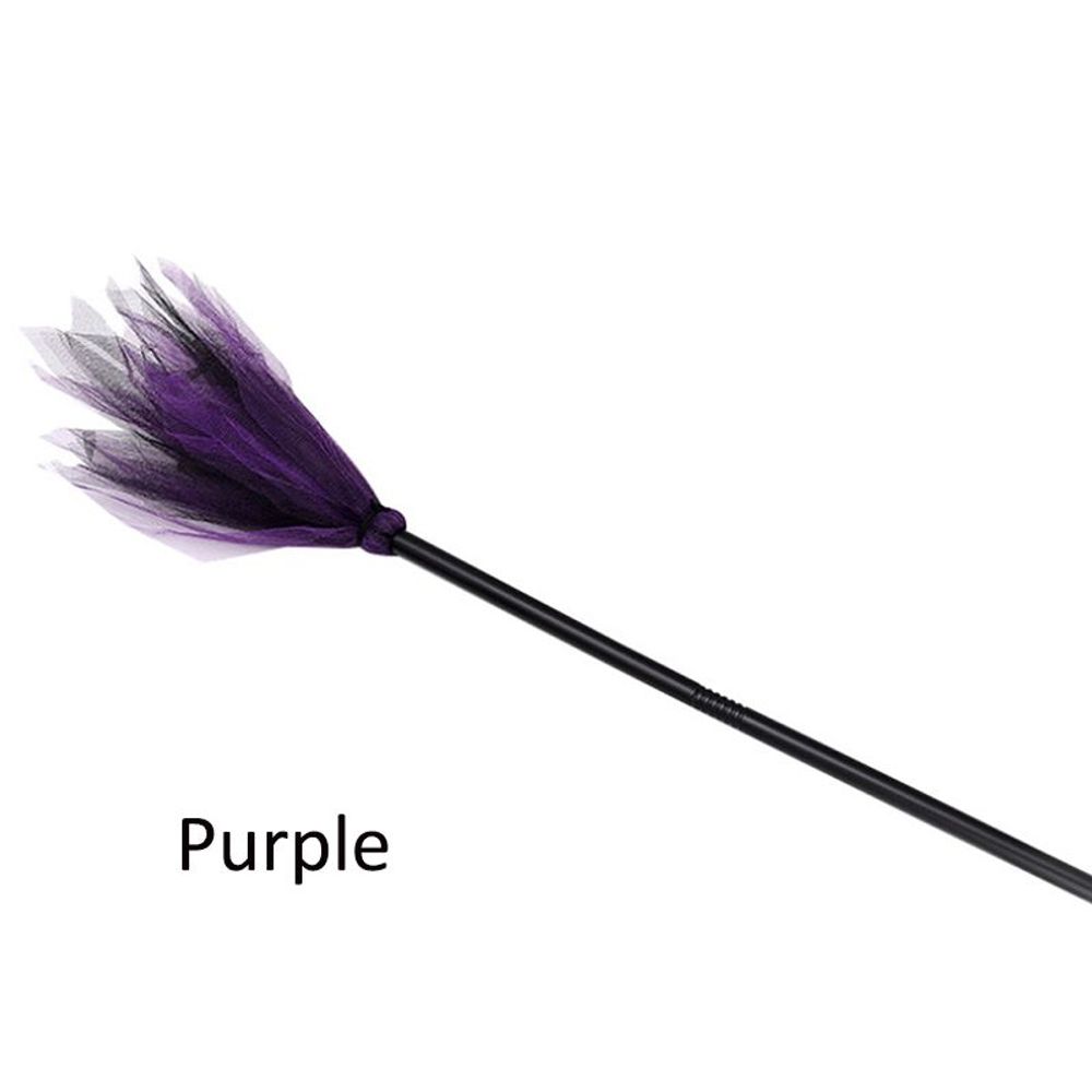 Magical Kids Halloween Witch Broomstick - Perfect for Cosplay & Parties!