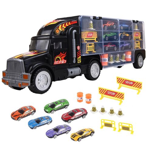 Ultimate SOKA Transporter Truck Set: Fun Highway Adventure for Kids!