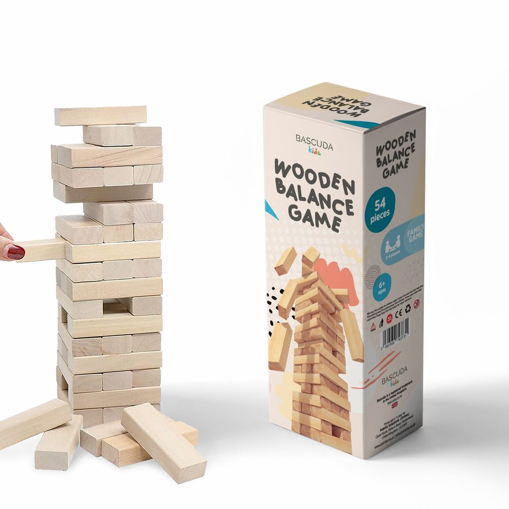 Wooden Balance Game: Fun & Skill-Building Challenge for All Ages!