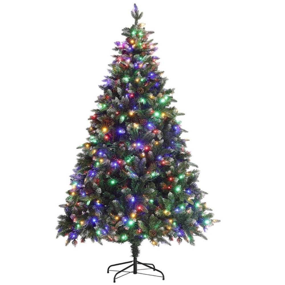 Festive 6ft LED Christmas Tree with 11 Modes & Realistic Design