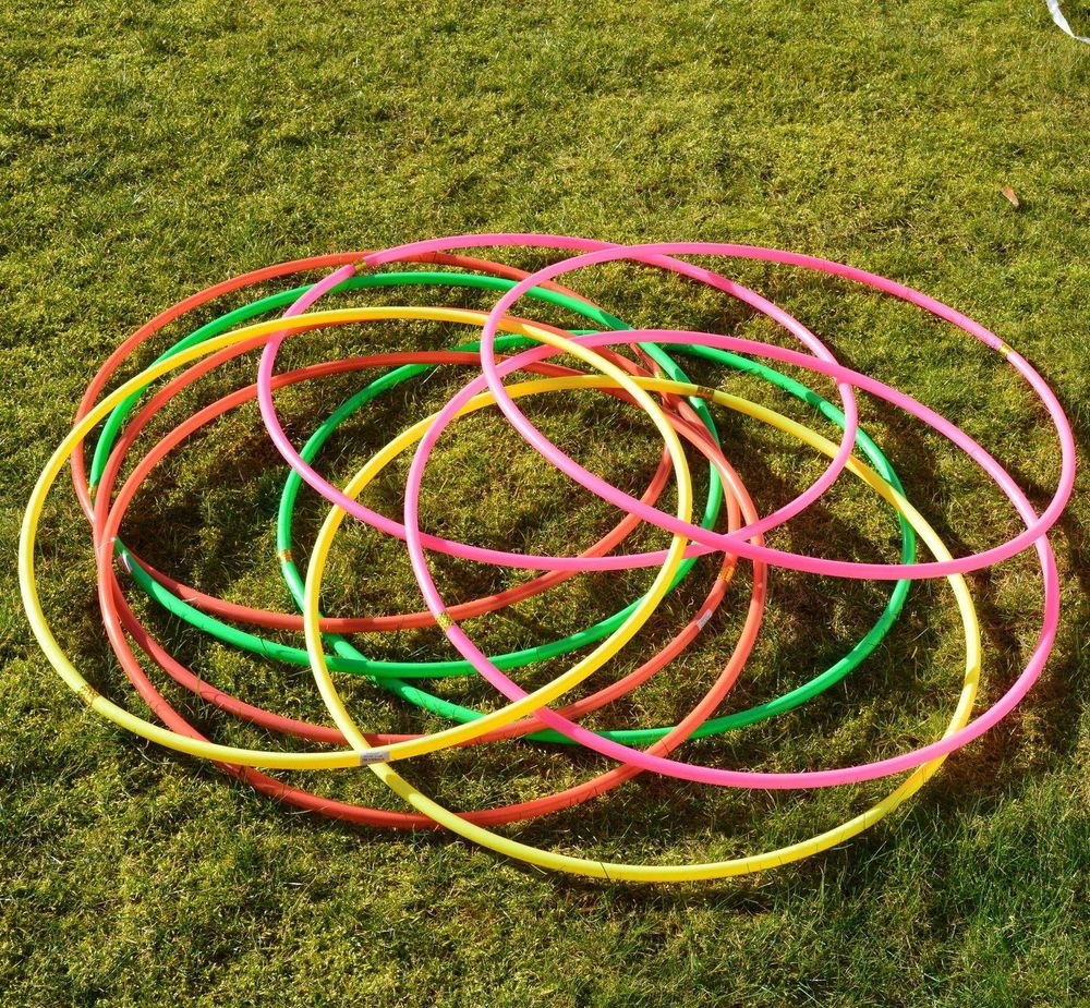 Vibrant 55cm Single Color Hula Hoop - Perfect for All Ages & Skill Levels!