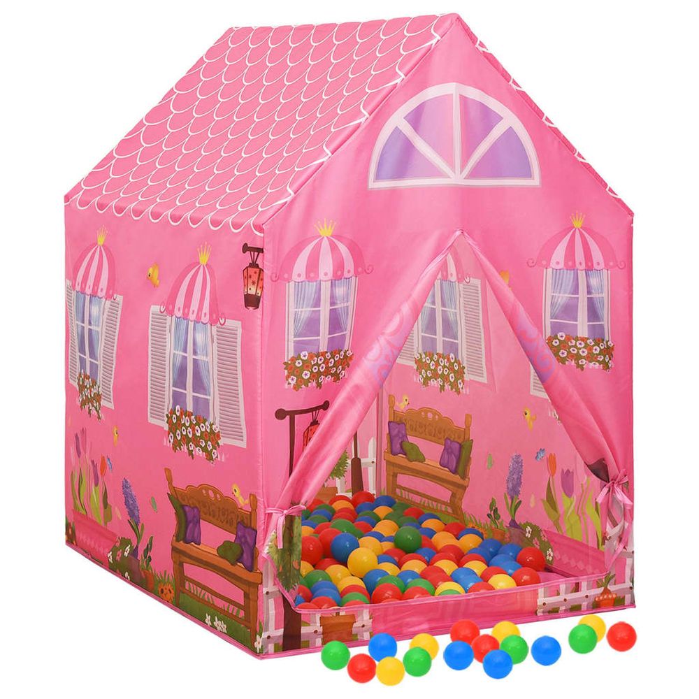 Charming Pink Kids Play Tent – Fun & Cozy Adventure Space for Imaginative Play!