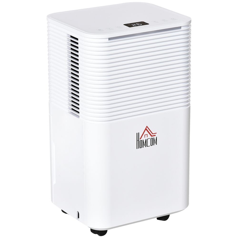 Ultra-Quiet 10L/Day Portable Dehumidifier ? Perfect for Home & Laundry Rooms!