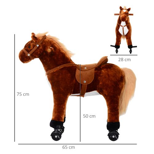 Galloping Joy: Interactive Plush Walk-On Pony for Fun-Filled Adventures!