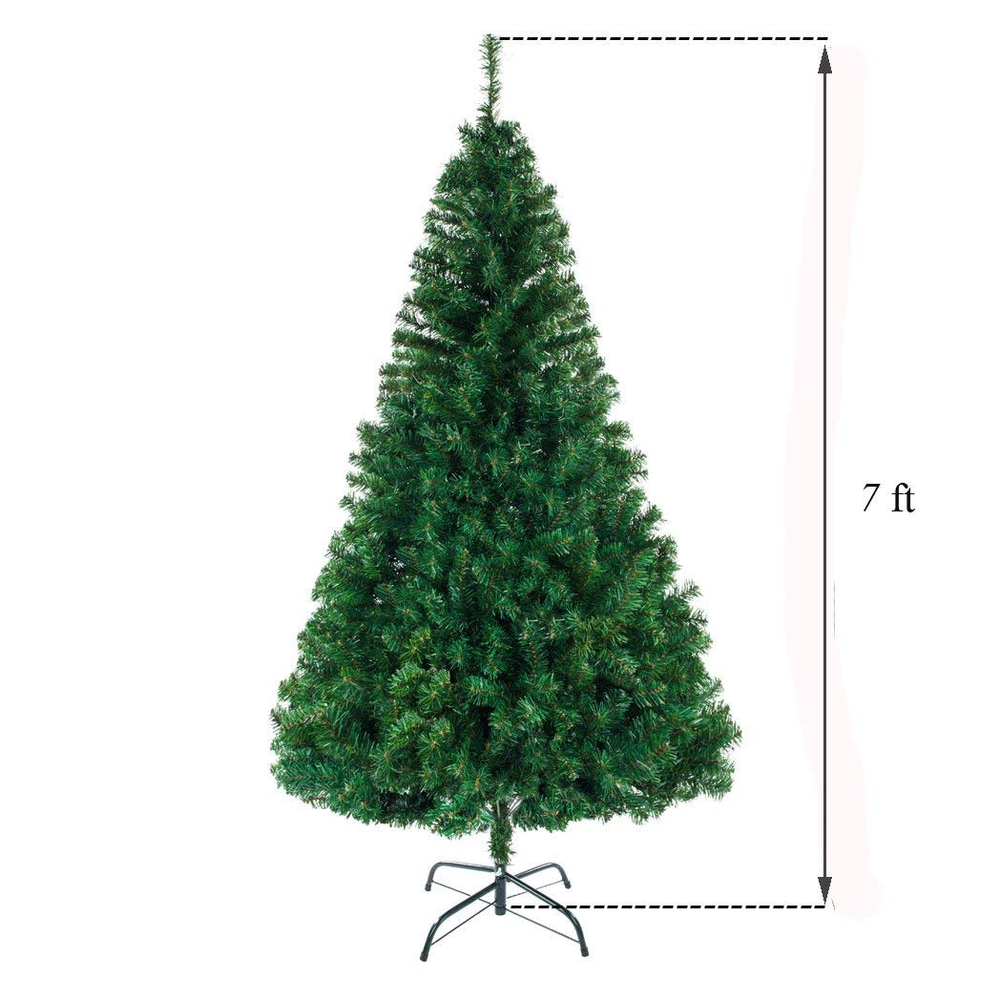 Majestic 7ft 1100 Branch Christmas Tree ? Realistic & Sturdy Holiday Decor