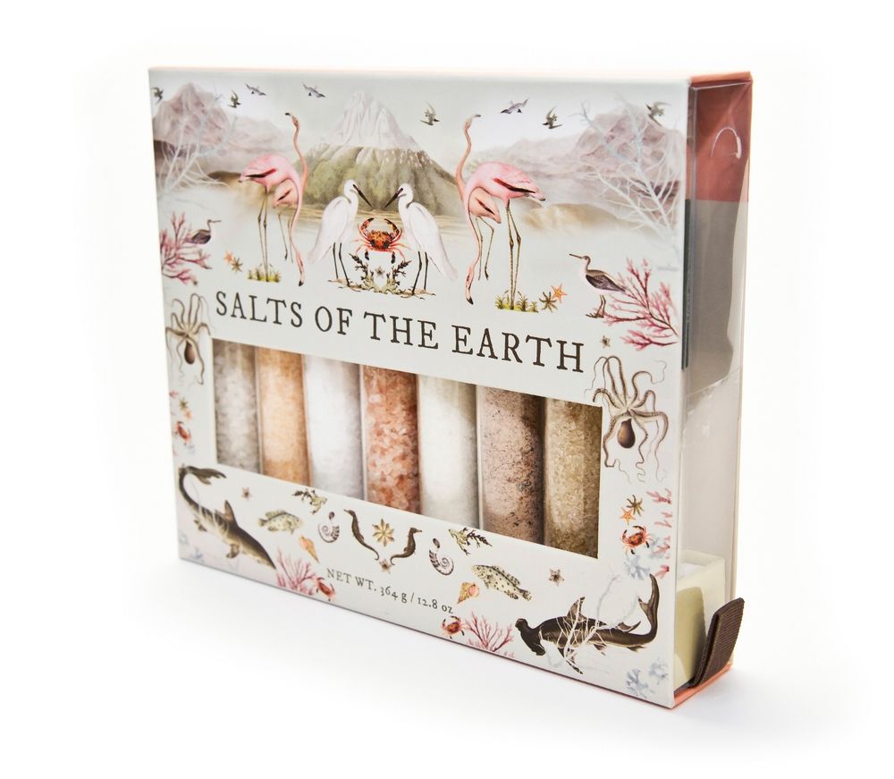 Salt of the Earth: Luxury Gourmet Finishing Salts Gift Set for Culinary Lovers